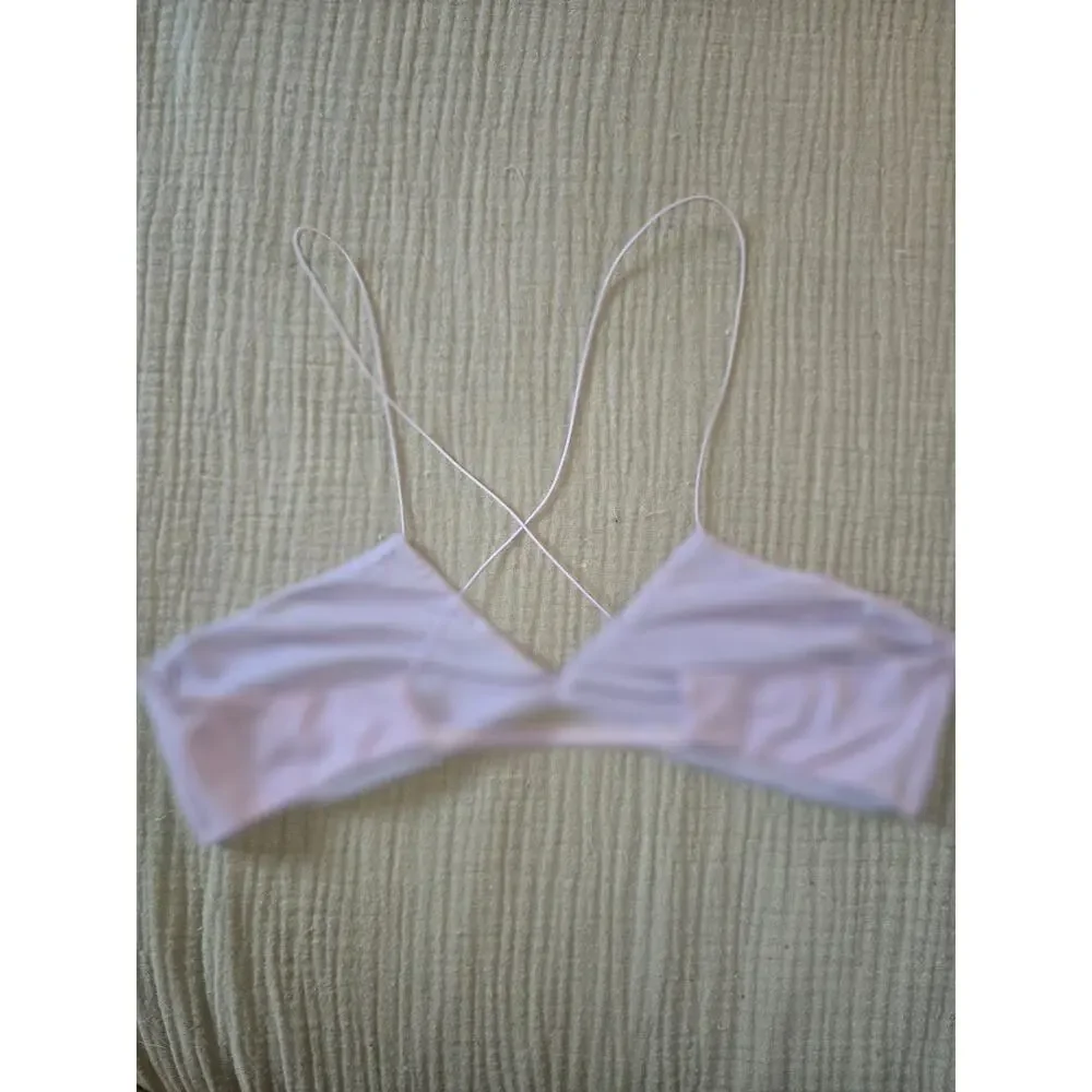 Intimately Free People Women Bra Large Lilac Lavender Bralette Wireless Light